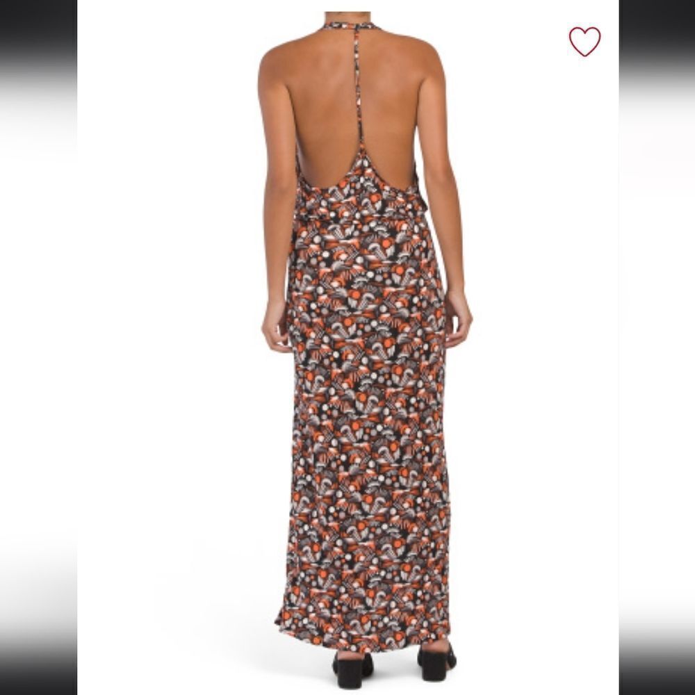 Free People Women's Midi V neck Daria Dress with high thigh slit Size XS… - Picture 4 of 13